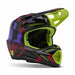 FOX V3 THROTTLE HELMET - FLURO YELLOW Fox