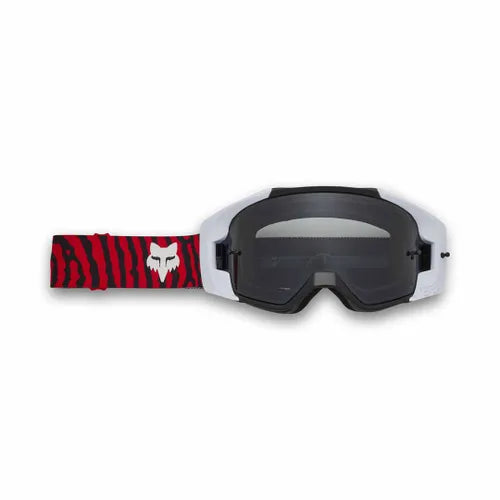 FOX VUE IMPRESSION MIRROR LENS GOGGLES FLO RED Fox