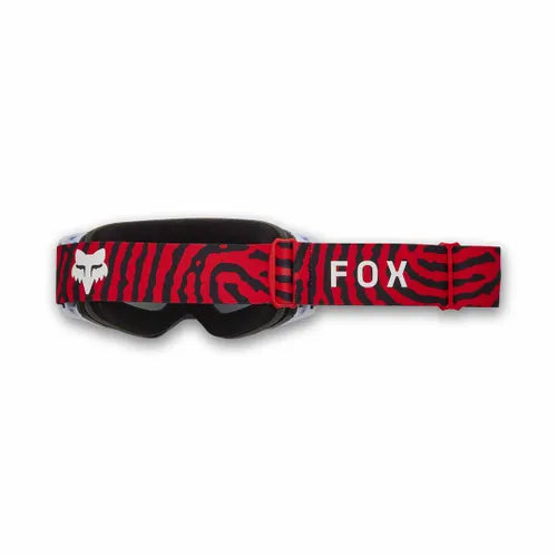 FOX VUE IMPRESSION MIRROR LENS GOGGLES FLO RED Fox