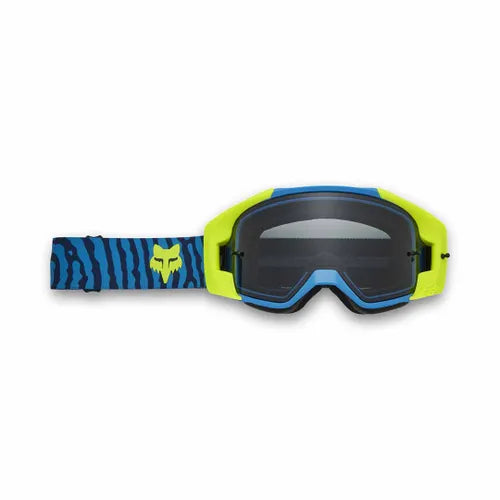 FOX VUE IMPRESSION MIRROR LENS GOGGLES TRU BLUE Fox