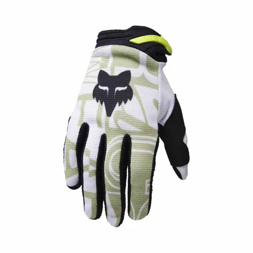 FOX YOUTH RACE SPEC GLOVE PALE GREEN Fox