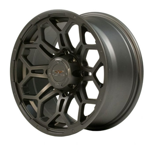 Alloy Wheel Falcon Ridge - HC-8S Soar 15x7 - 4/137 Gun Metal Grey Aussie Powersports