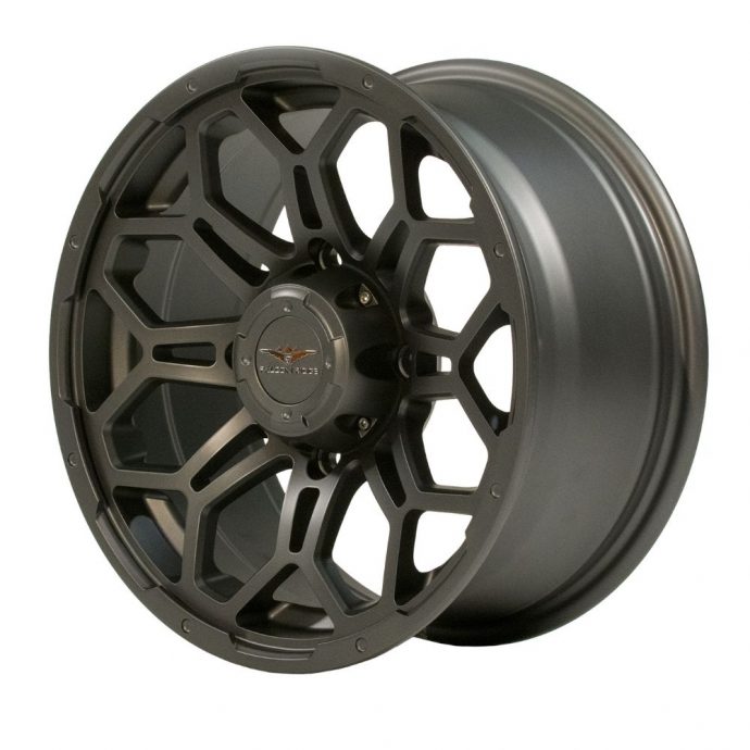 Alloy Wheel Falcon Ridge - HC-8S Soar 14x7 - 4/156 Gun Metal Grey Aussie Powersports