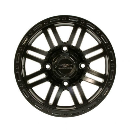 Alloy Wheel Falcon Ridge - SBL-8S Glide 14x7 - 4/156 Black Aussie Powersports