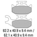 Ferodo Brake Pads FDB21 Ferodo