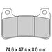 Ferodo Brake Pads FDB21 Ferodo