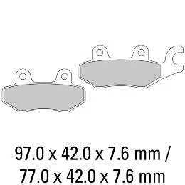 Ferodo Brake Pads FDB631SG 2 Pack Ferodo