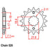 Front Sprocket - Steel KCE JT Sprockets