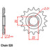 Front Sprocket - Steel KSR JT Sprockets