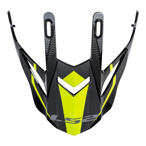 LS2 MX436 PIONEER PEAK RING BLK/TIT/HI-VIS LS2