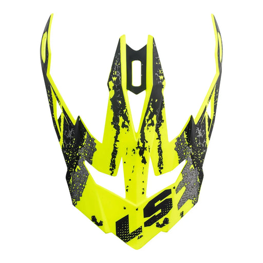 LS2 MX470 SUBVERTER PEAK CLAW BLK/HI-VIS YEL LS2