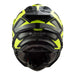 LS2 MX701 Explorer Alter Helmet - Matte Black / Hi-Vis Yellow 06 LS2