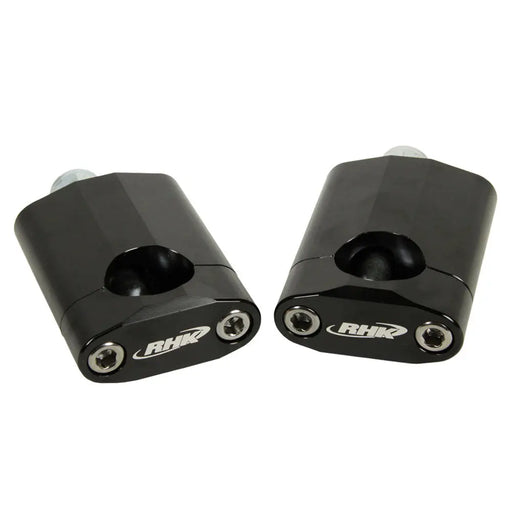 John Titman RHK Black 60mm Riser Rubber Mount Handlebar Mounts RHK