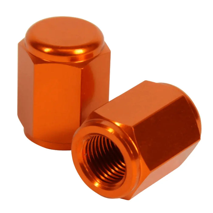 John Titman RHK Orange Alloy Valve Cap RHK