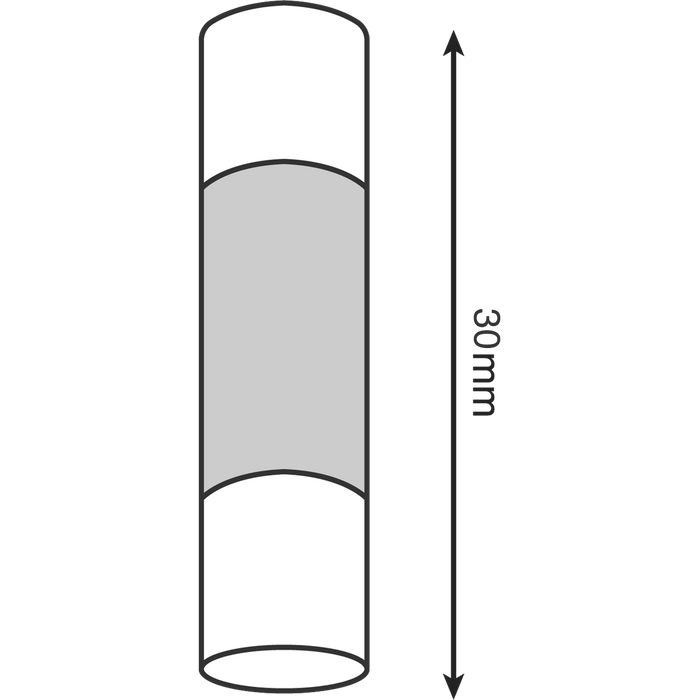 MCS 30Amp 30Mm Glass Fuse (10/Pk) MCS
