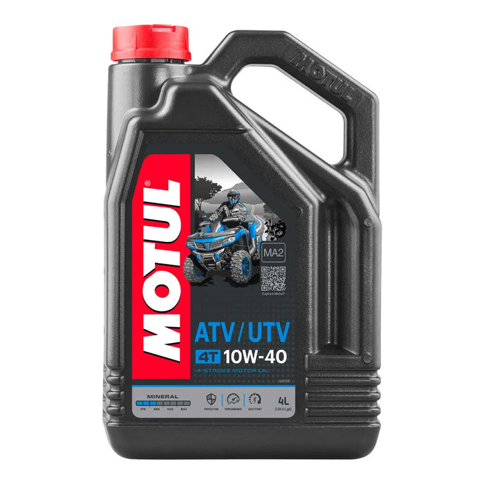 Motul Atv-Utv (Quad) (10W 40) 4L Mineral Motul