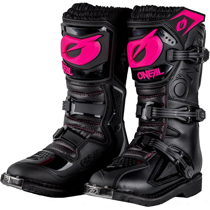 ONEAL RIDER YOUTH BOOTS BLK/PINK