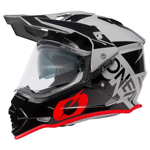 ONEAL 25 SIERRA HELMET R V.23 - BLACK/GREY/RED Oneal