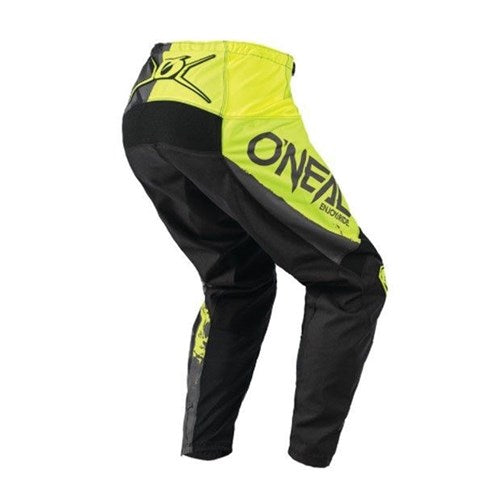 ONEAL ELEMENT YOUTH PANT RIDE V.21 - BLACK/NEON YELLOW Oneal