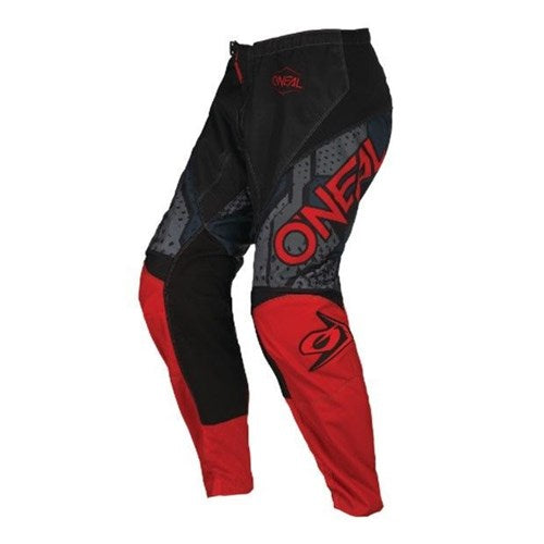 ONEAL ELEMENT YOUTH PANT CAMO V.22 - BLACK/RED Oneal