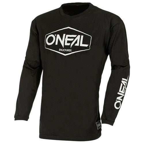 ONEAL 25 ELEMENT COTTON JSY HEXX V.22 - BLK/WHT Oneal