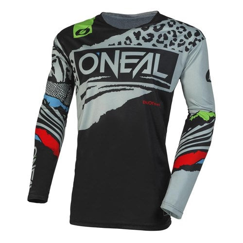 ONEAL MAYHEM YOUTH JERSEY WILD V.23 - BLACK/GREY Oneal