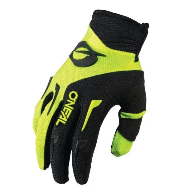 Oneal 23 Element Neon Yellow and Black Glove Youth Oneal