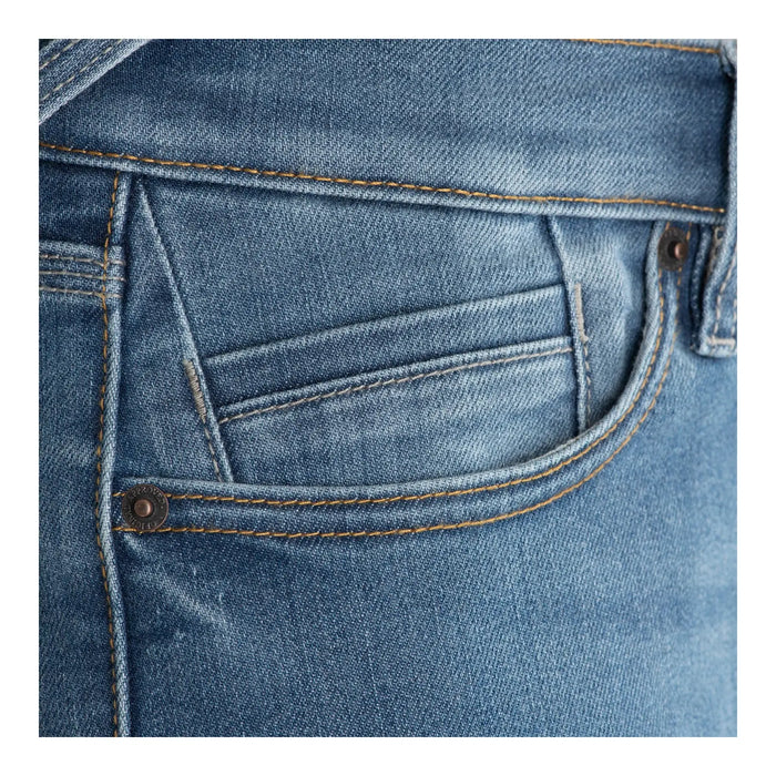 Oxford AA Mens Straight Jean - Mid Blue (Long)