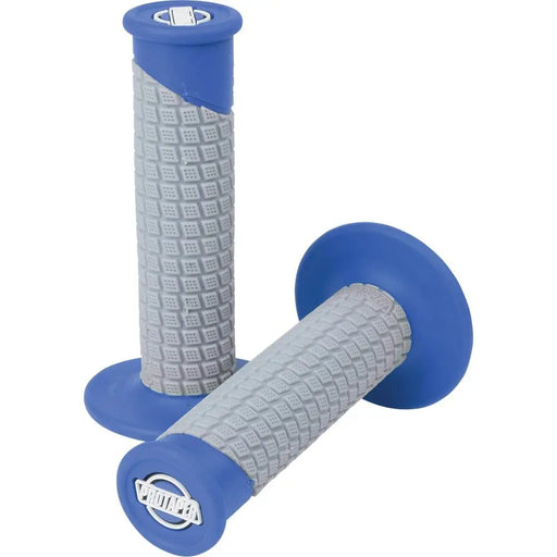 Pro Taper Clamp On Pillow Top Grips Blue and Grey ProTaper