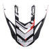 LS2 MX436 PIONEER PEAK XTREME MAT BLK/WHT/RED LS2