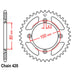 Rear Sprocket - Steel GC4 SuperSprox