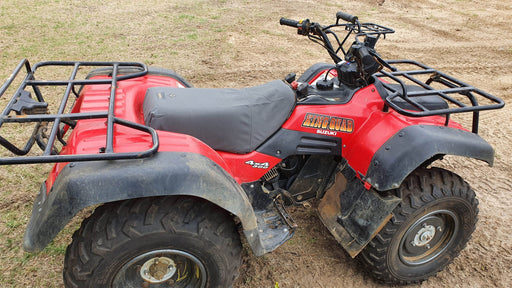 Canvas Seat Cover to suit LTF250 QUADRUNNER, LTF300 KINGQUAD Topaz Global