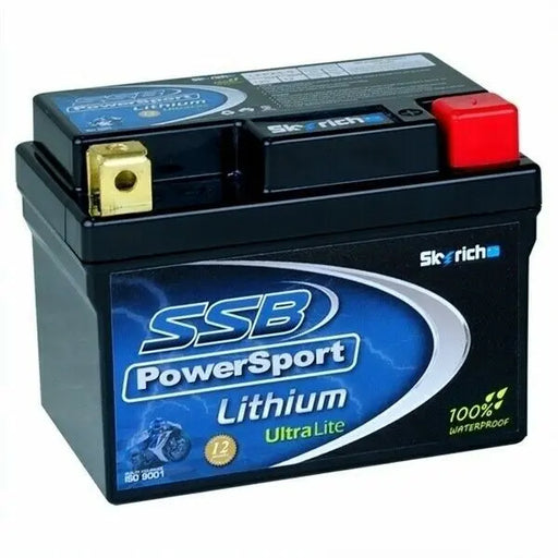 SSB PowerSport Lithium Battery-Ultralight 4-LFP5L-BS SSB