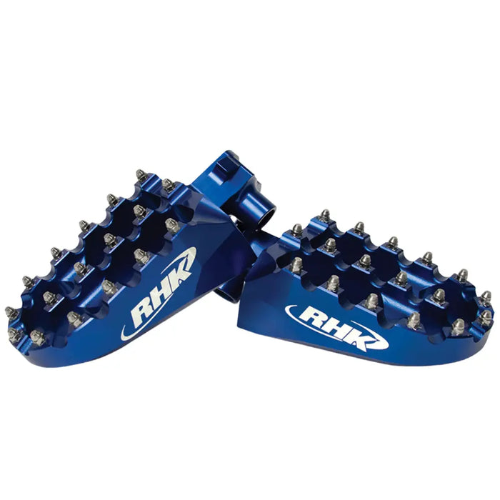 John Titman RHK Blue YZ/YZF/WRF 125-450 1999-On Footpegs RHK