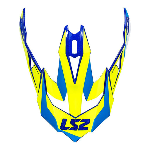 LS2 MX470 SUBVERTER PEAK NIMBLE WHT/BLU/YEL LS2