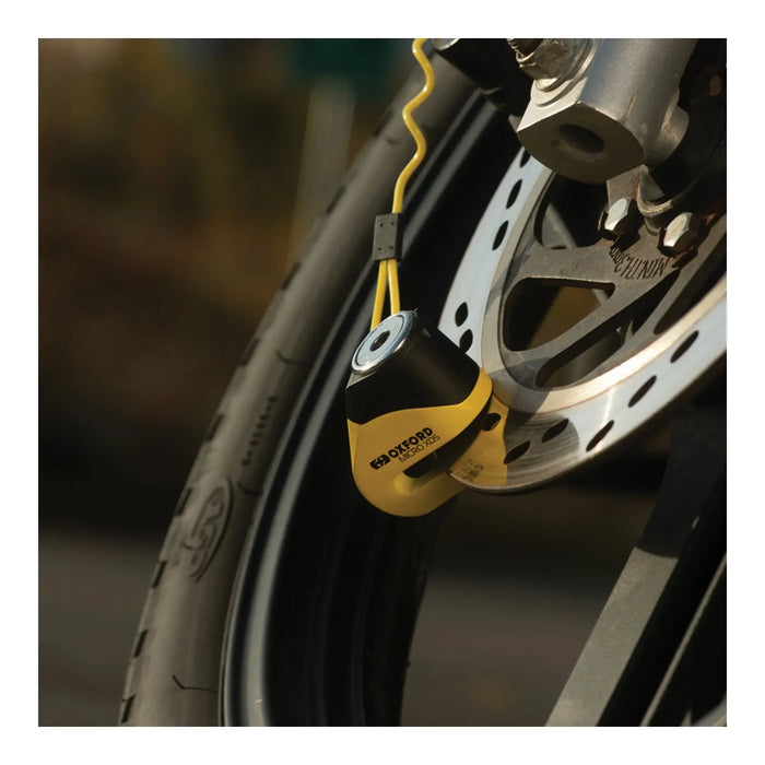 Oxford Disc Lock Scoot XD5 - Black / Yellow