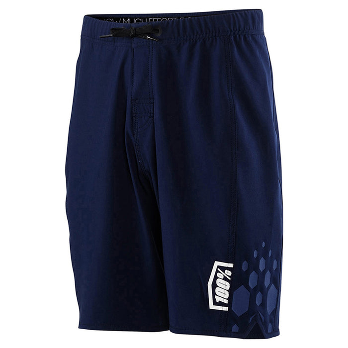 100% Mens Navy Draft Athletic Short