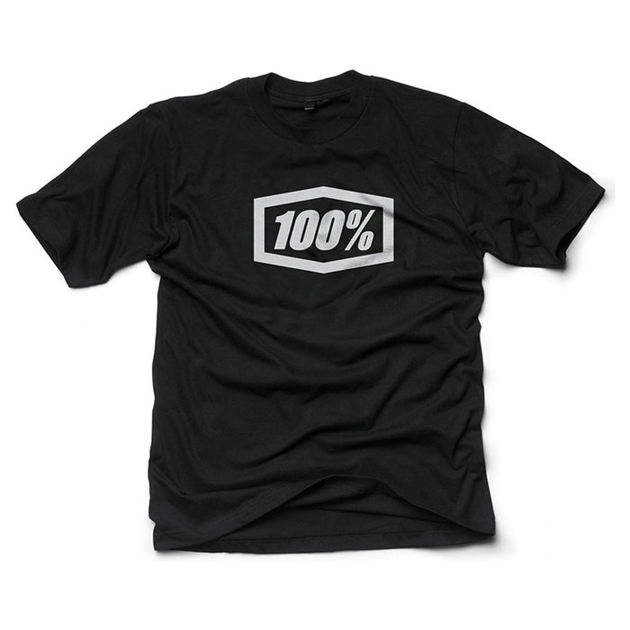 100% ESSENTIAL T-SHIRT BLACK 100 Percent