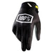 100% Ridefit Corpo Black Gloves 100 Percent