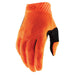 100% Ridefit Fluo Orange/Black Gloves 100 Percent