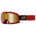 100% Barstow Goggle Cartier True Gold Lens 100 Percent