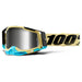 100% Racecraft2 Goggle Airblast Mirror Silver Lens 100 Percent