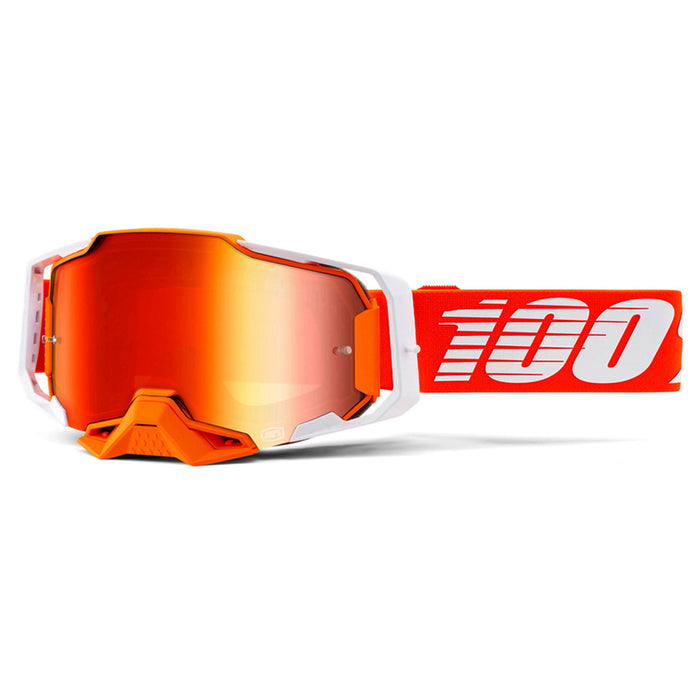 100% Armega Goggle Regal Mirror Red Lens 100 Percent