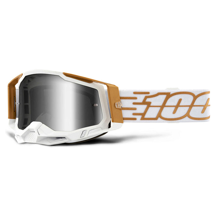 100% Racecraft2 Goggle Mayfield Mirror Silver Lens 100 Percent