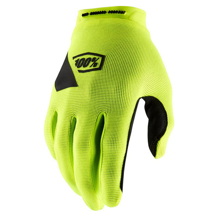 100% Ridecamp Yellow Gloves 100 Percent