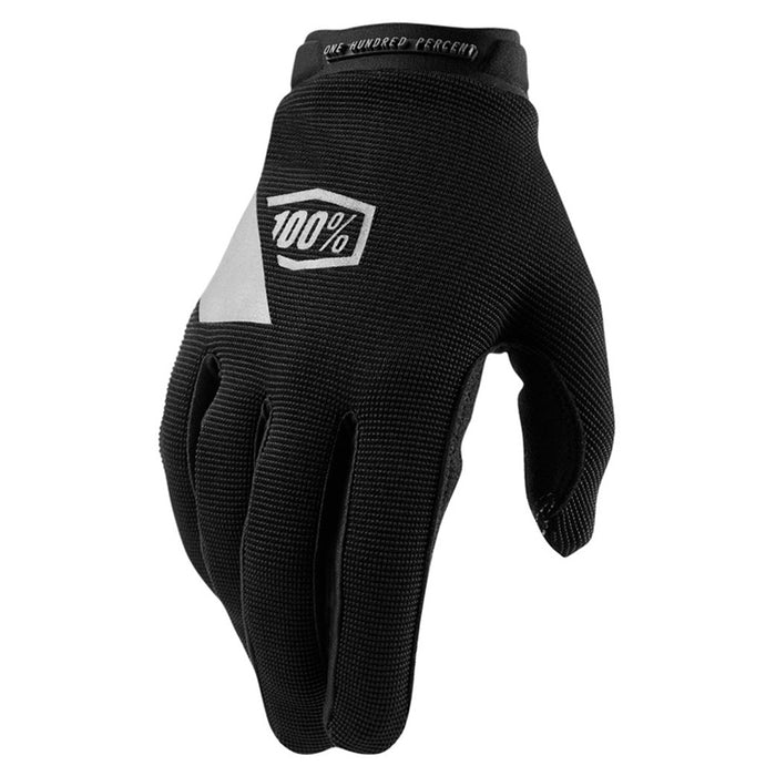 100% Ridecamp Black Womens Gloves 100 Percent