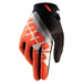 100% Ridefit Slant Orange Gloves 100 Percent