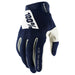 100% Ridefit Navy/White Gloves 100 Percent