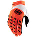 100% Airmatic Fluo Orange Gloves 100 Percent