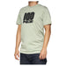 100% Pecten Slate Green T-Shirt 100 Percent